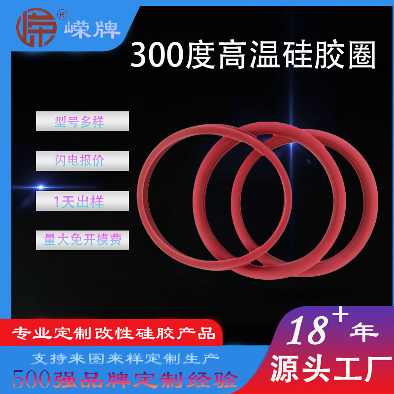 300度高溫（wēn）矽膠密封圈